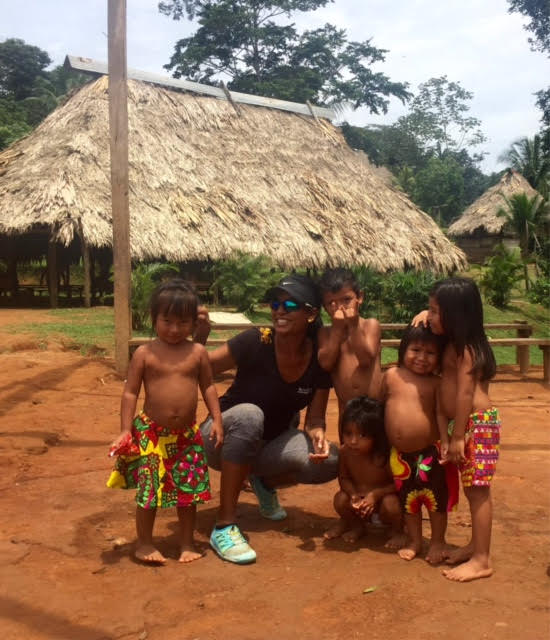 Panama village children